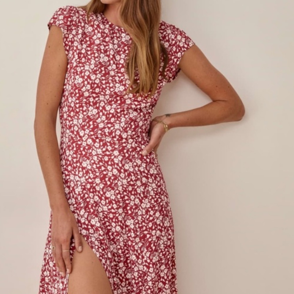 Reformation Gavin Midi Dress